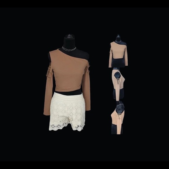 Super cute stretchy crop top - Picture 2 of 8